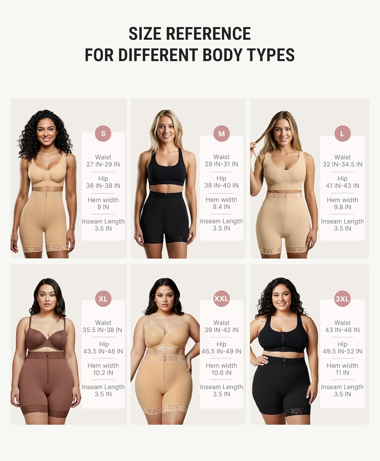Moldeador Corporal para Mujer Levanta Glúteos Ropa Moldeadora Control de Abdomen